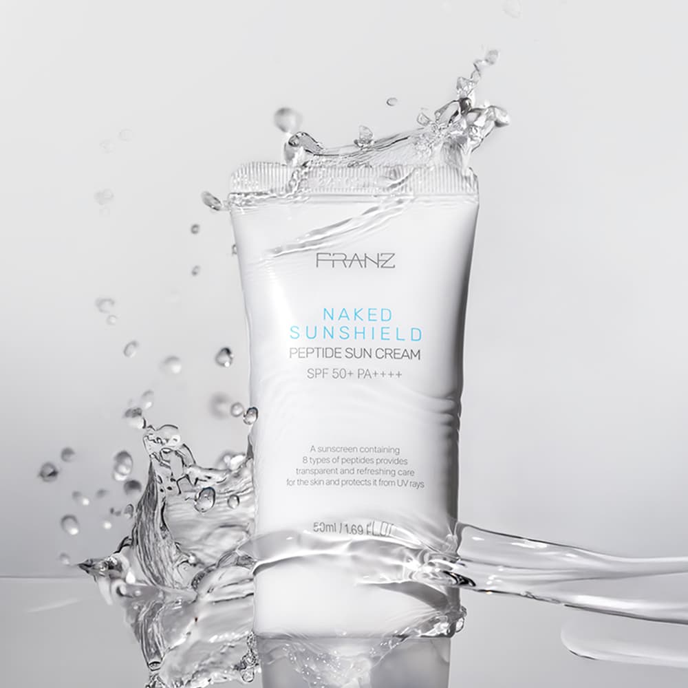 Franz Naked Sunshield Peptide Sun Cream 50ml
