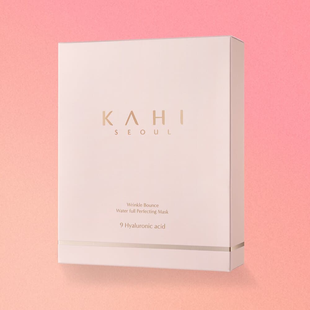 KAHI Wrikle Bounce Water Full Perfecting Mask Sheet 6ea