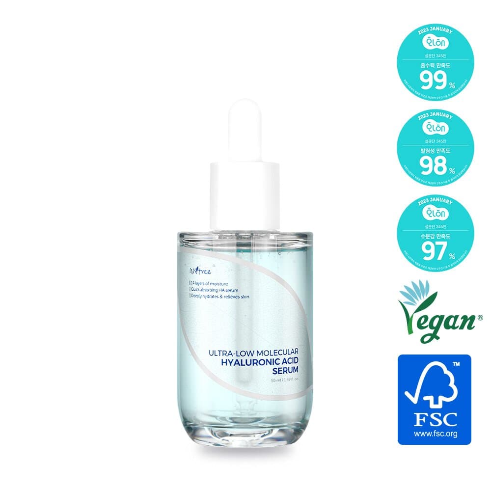 Isntree Ultra-Low Molecular Hyaluronic Acid Serum 50mL