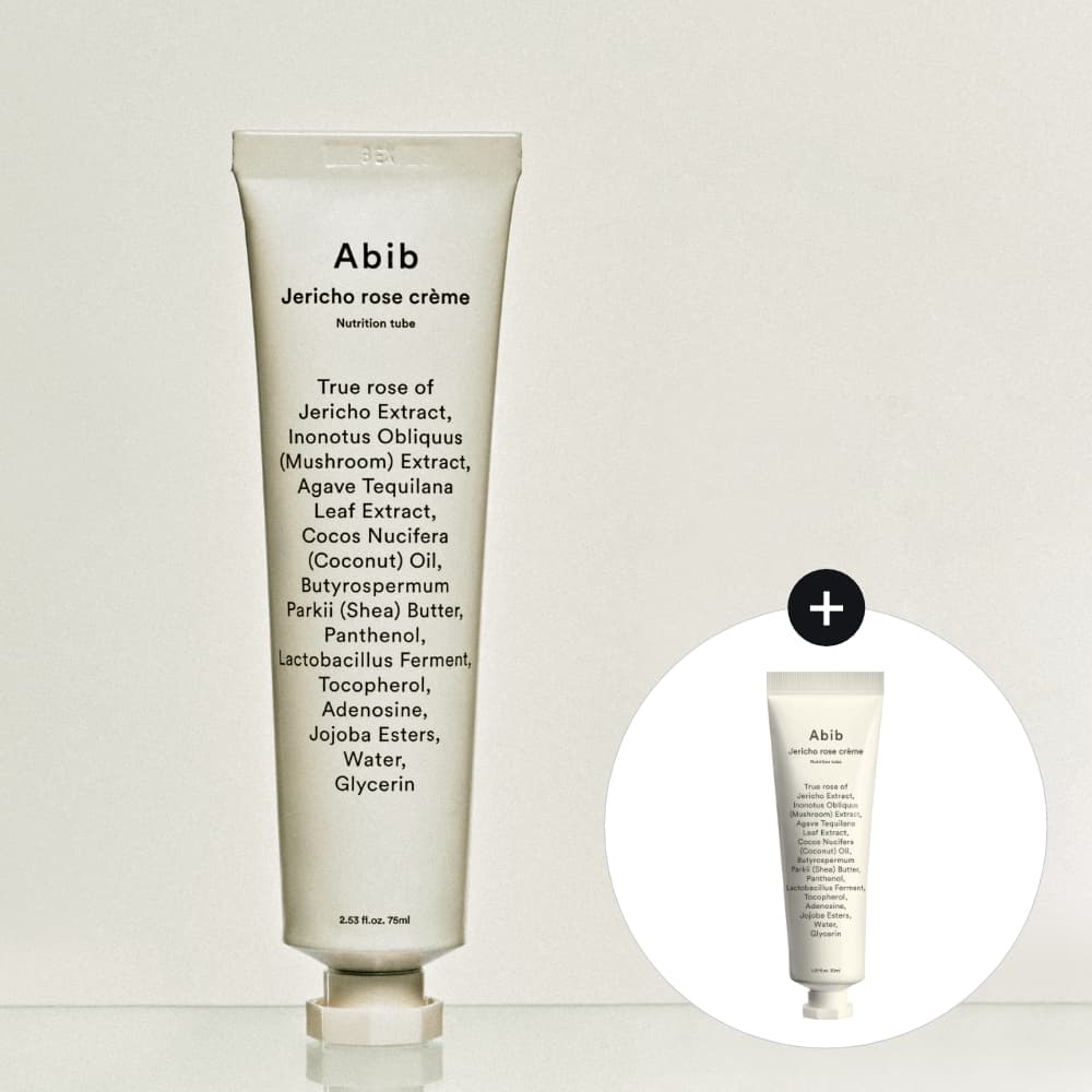 Abib Jericho Rose Cream Nutrition Tube 75mL + 30mL Special Set