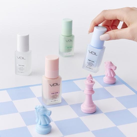 [Mini] VDL Tone Stain Color Correcting Primer 13ml (5 Colors)