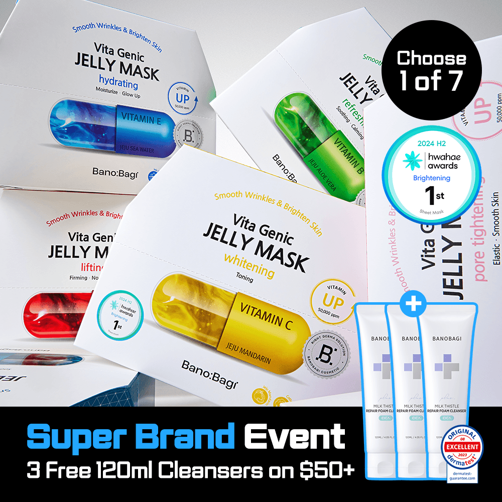 BanoBagi Vita Genic Jelly Mask 10ea (7 Options)