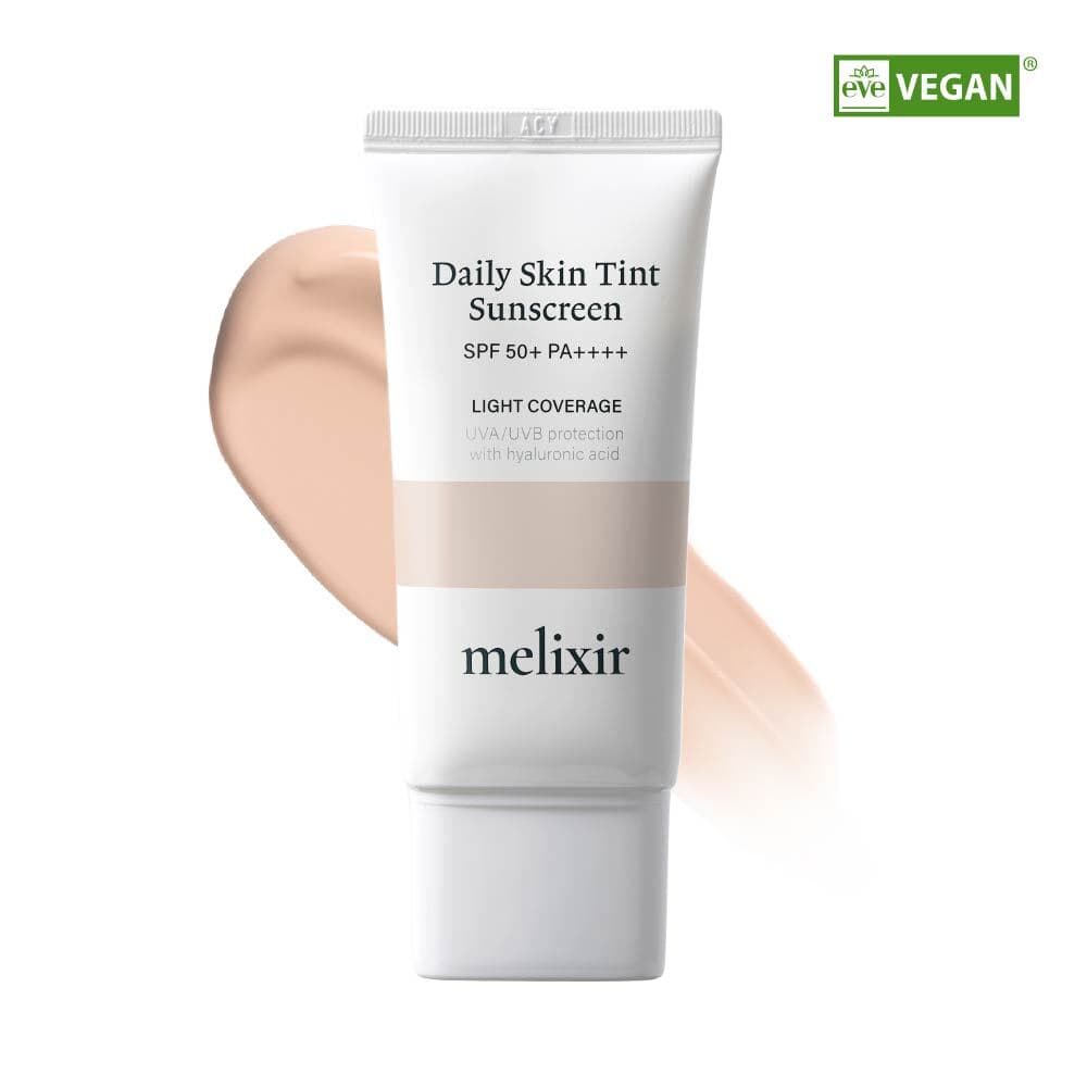 melixir Daily Skin Tint Sunscreen SPF50+ 50ml #21 Light Rosy