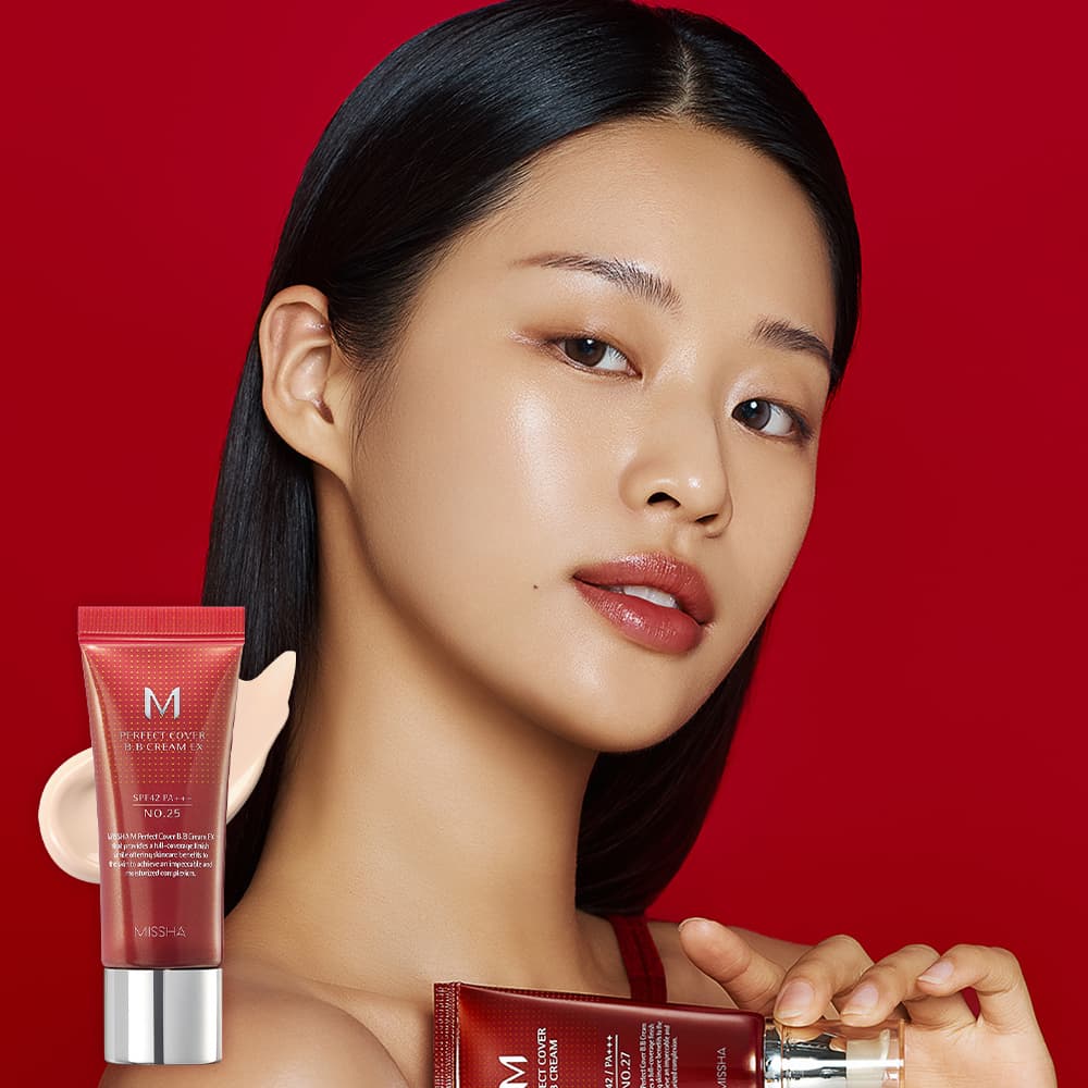 [10 Colors] MISSHA M Perfect Cover BB Cream EX 20ml SPF42/PA+++