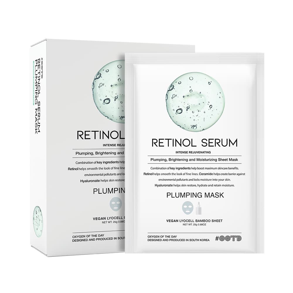 OOTD Retinol Serum Plumping Mask Sheet 10ea