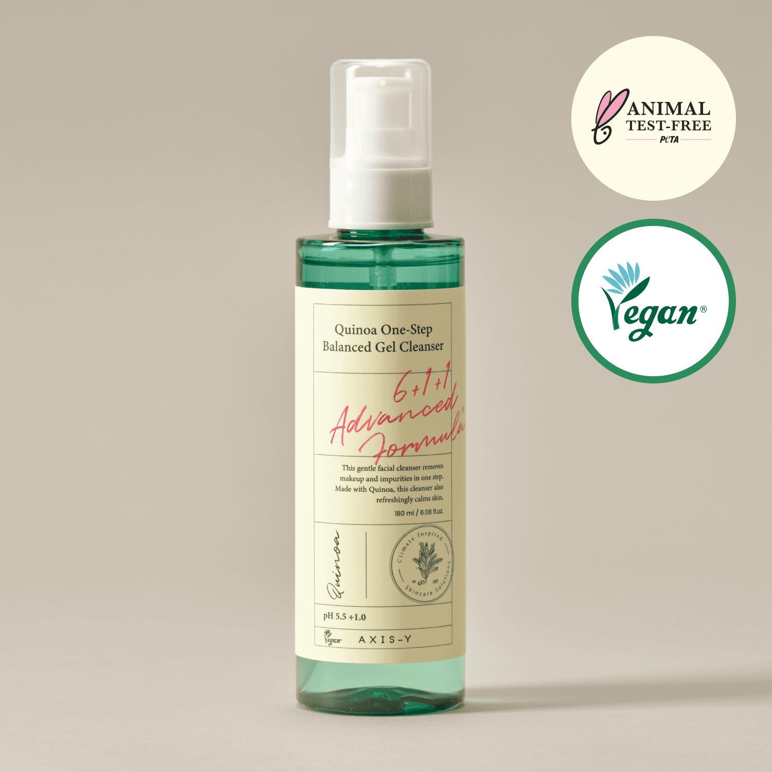 AXIS-Y Quinoa One-Step balanced Gel Cleanser 180mL