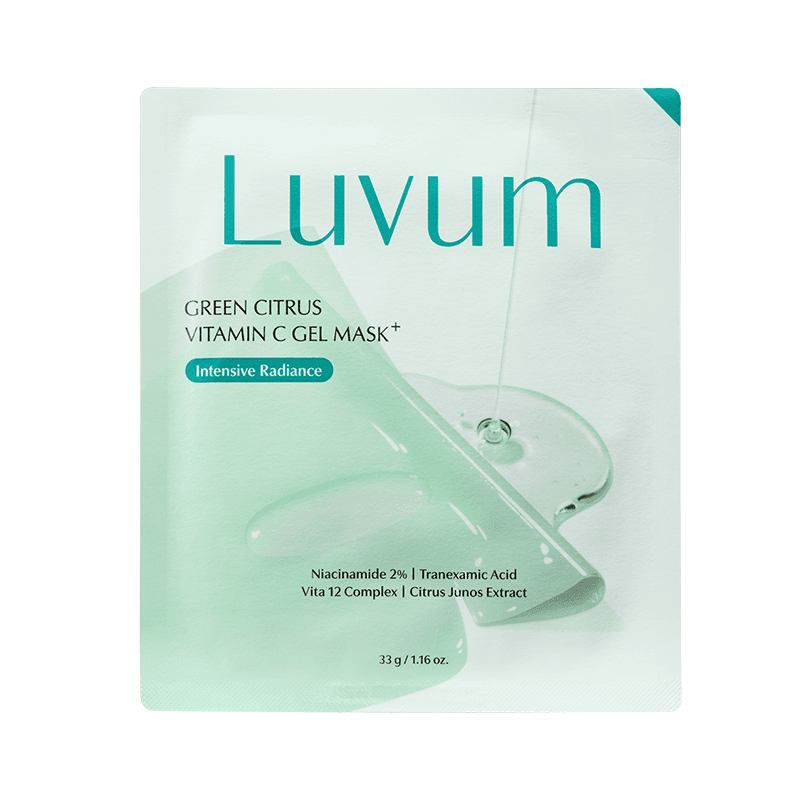 luvum Green Citrus Vitamin C Gel Mask 4ea