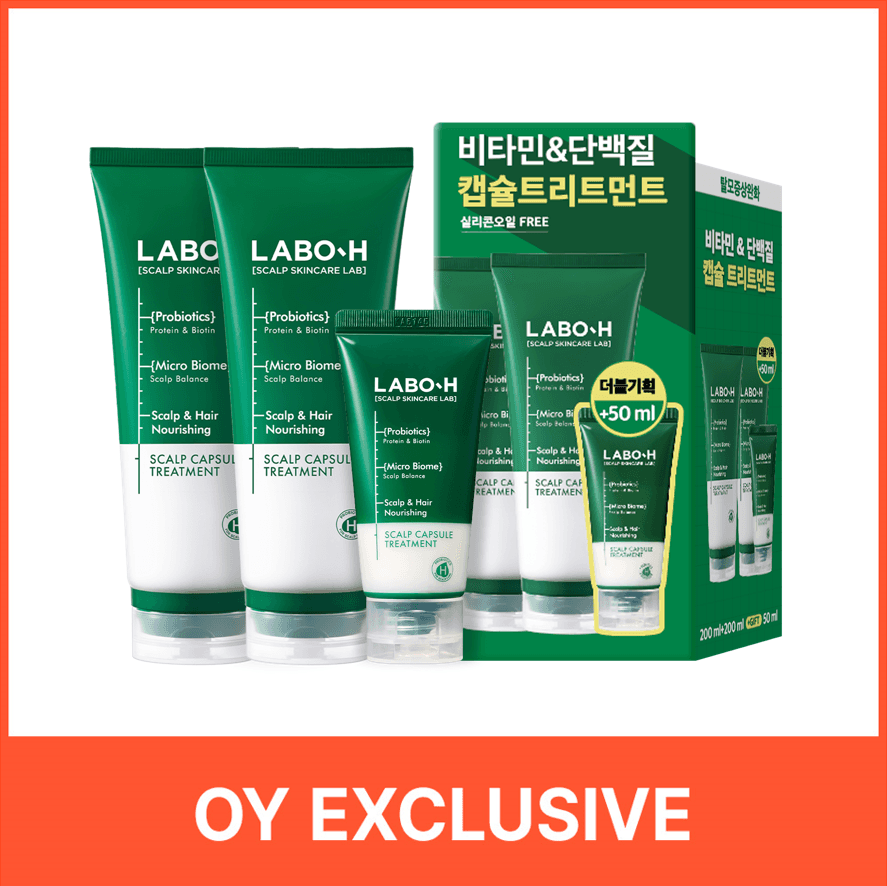 LABO-H Scalp Strengthening Capsule Treatment 200mL Double Set (+50mL)
