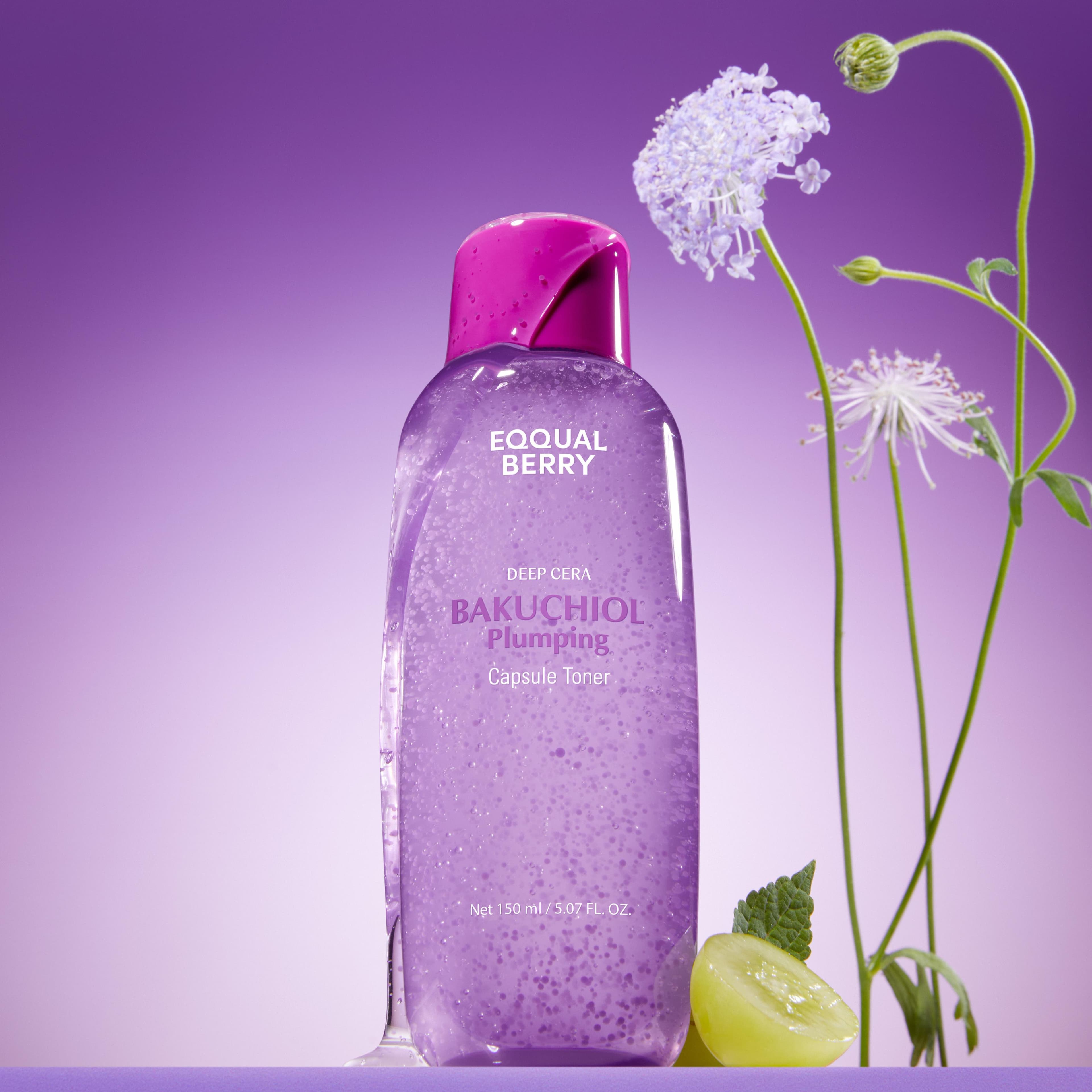 EQQUALBERRY Bakuchiol Plumping Capsule Toner 150ml