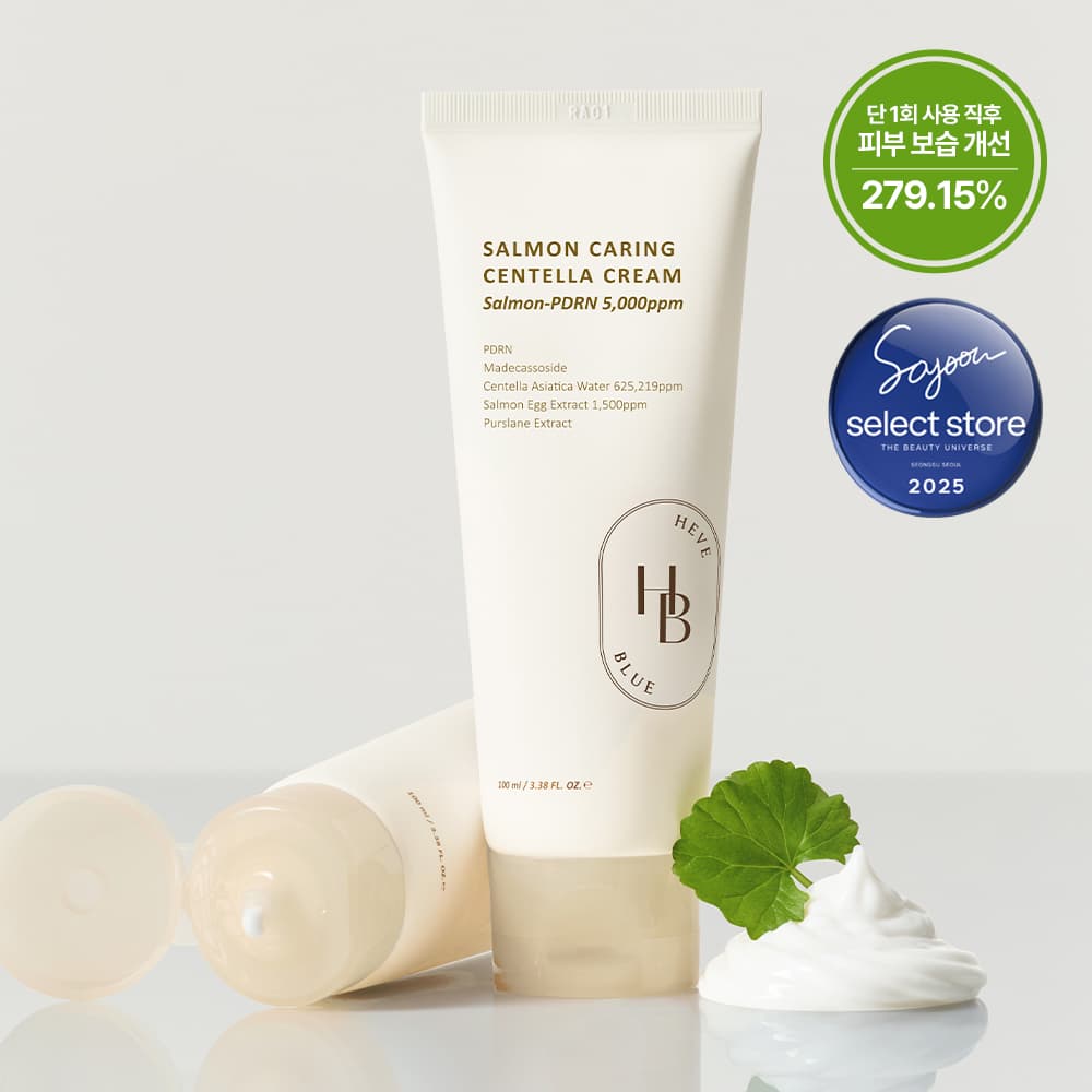 HEVEBLUE Salmon Caring Centella Cream 100mL