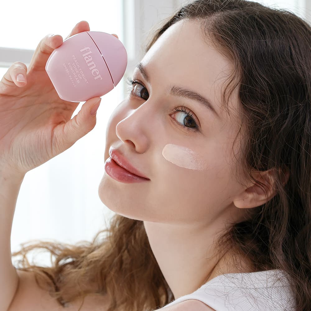 Flaner Peach Yogurt Tone Up Sun Cream 45ml