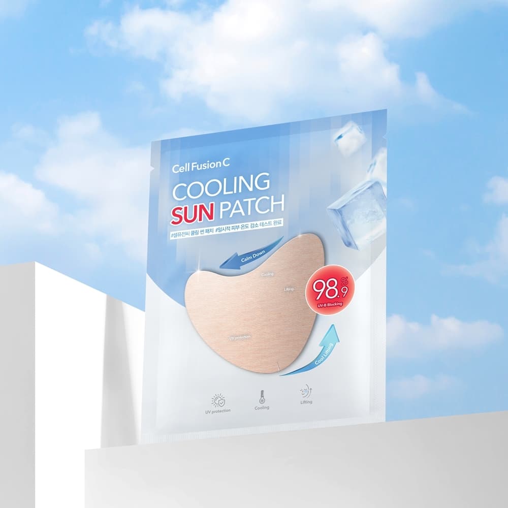 Cell Fusion C Cooling Sun Patch 4P
