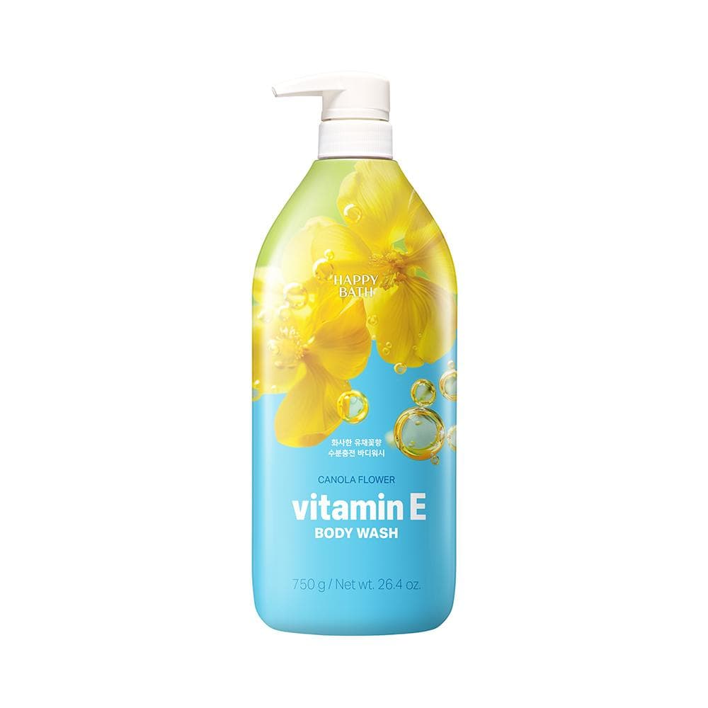 Happy Bath Canola Flower Vitamin E Body Wash 750g