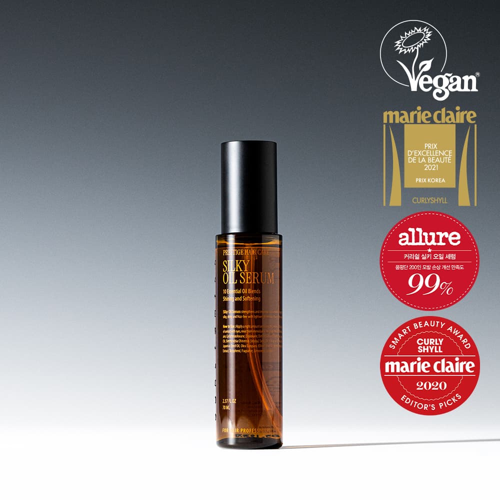 Curly Shyll Silky Oil Serum for Damaged Hair 70ml