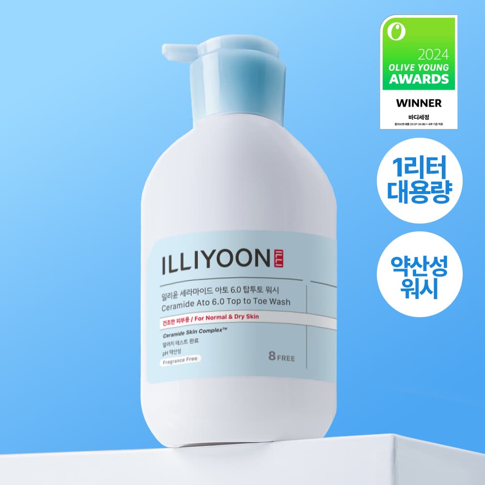 ILLIYOON Ceramide Ato 6.0 Top To Toe Wash 1000ml