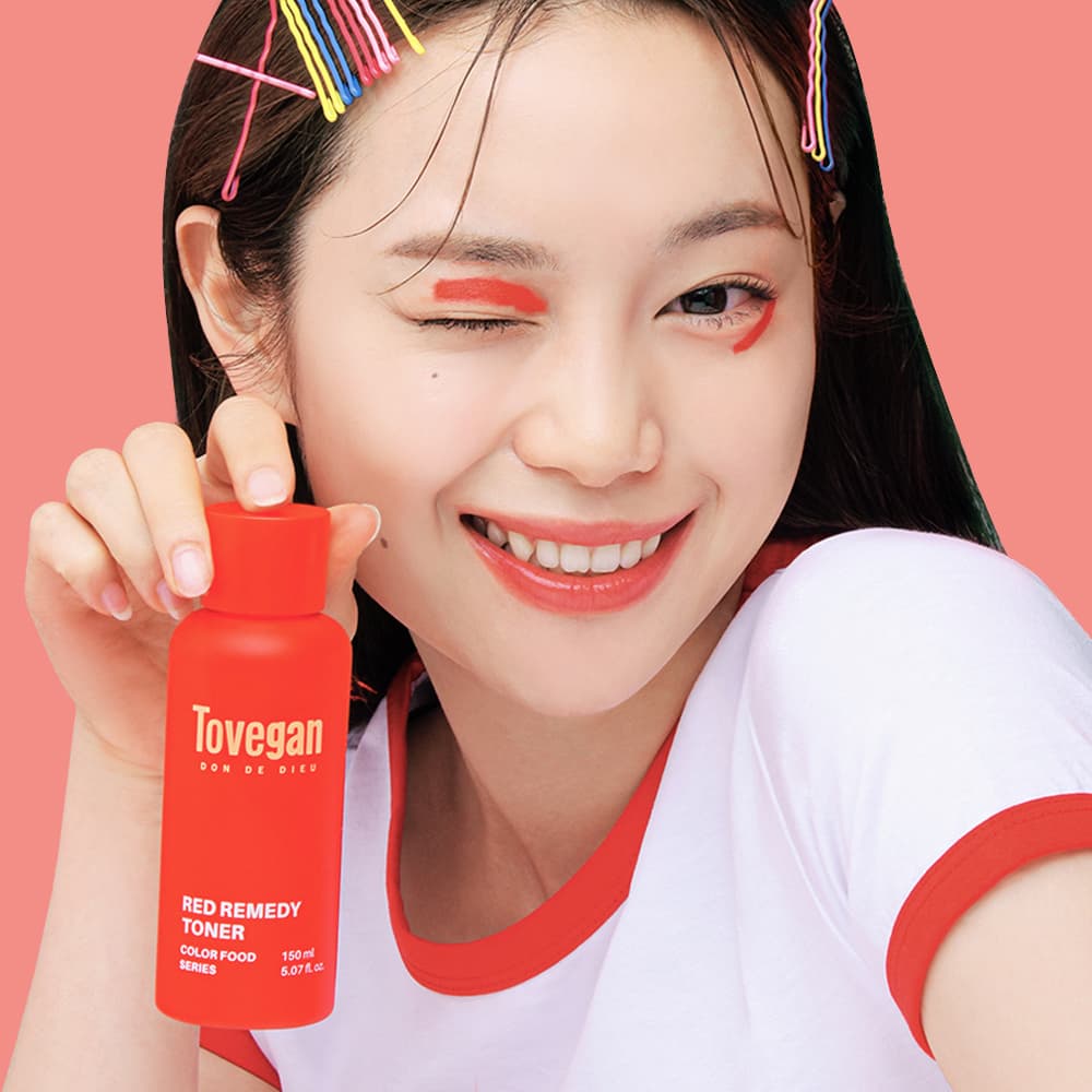 Tovegan Color Food Series Red Remedy Toner 150ml