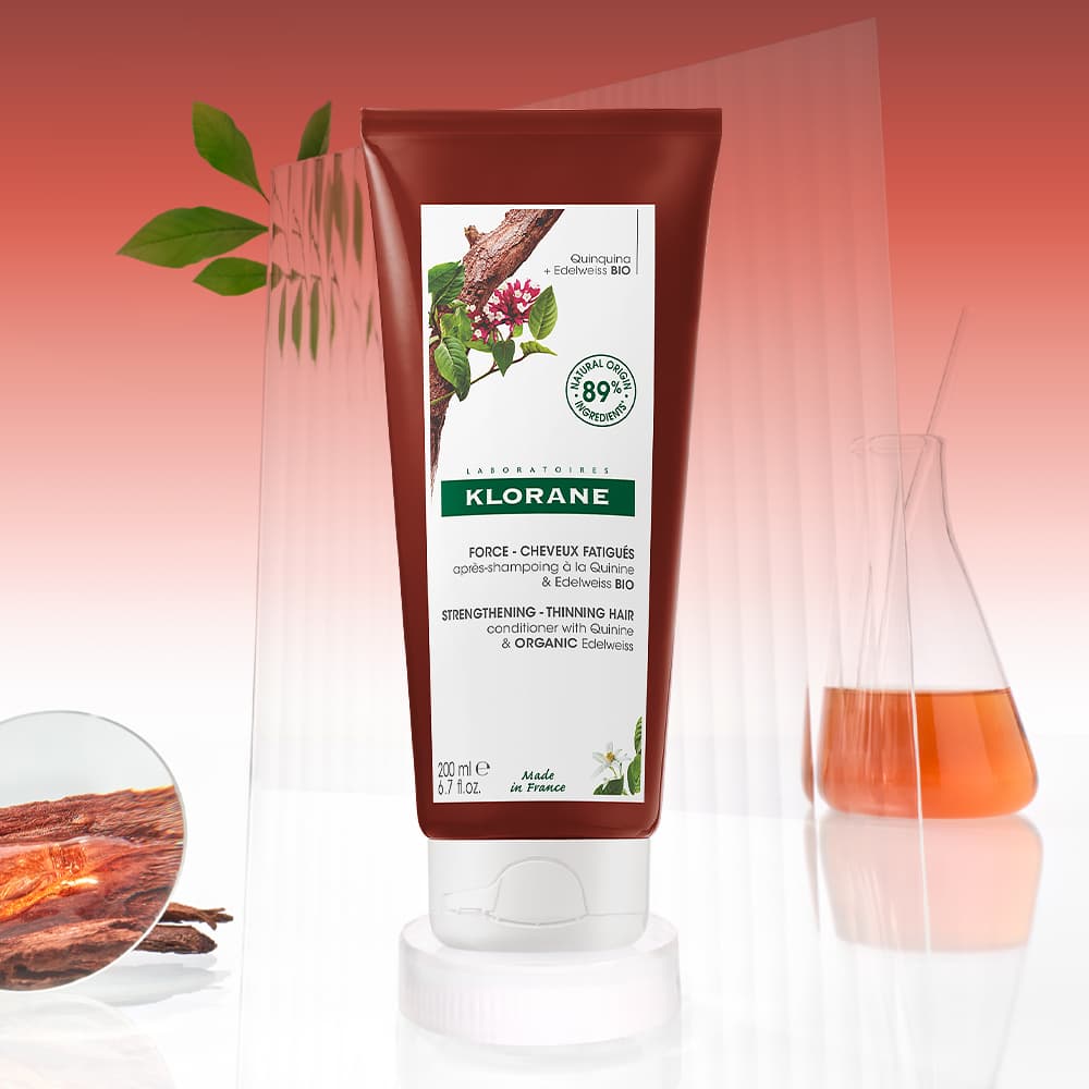 KLORANE Strengthening Thinning Hair Conditioner with Quinine & Edelweiss 200mL (NEW)