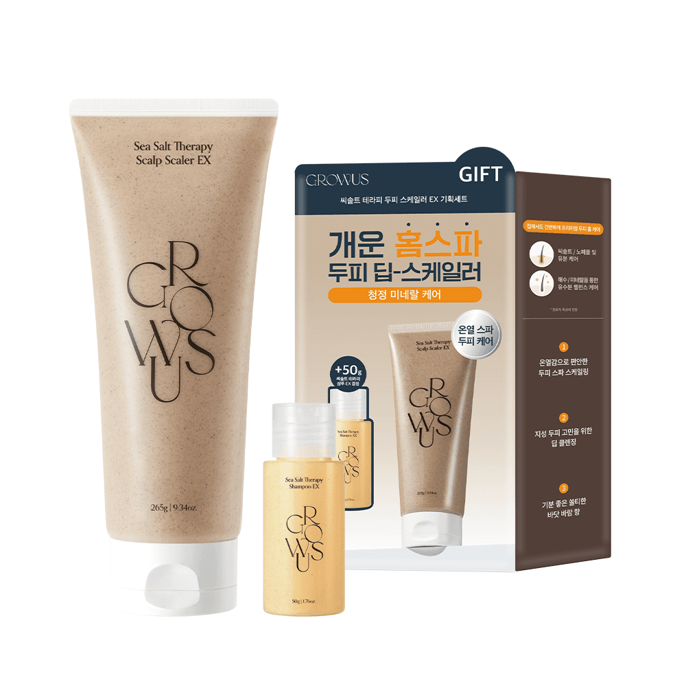 growus Sea Salt Therapy Scalp Scaler EX 265g