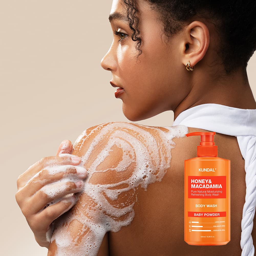 KUNDAL Honey & Macadamia Natural Body Wash 500ml (3 Options)