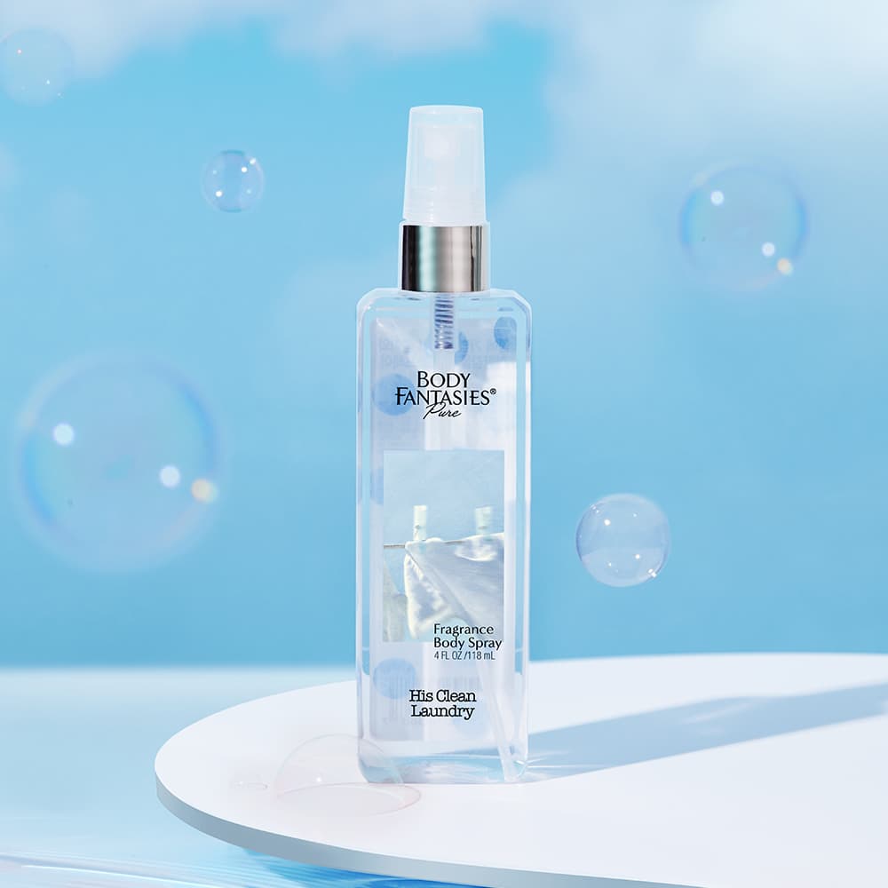 Body Fantasies Pure Fragrance Body Spray 118ml #His Clean Laundry
