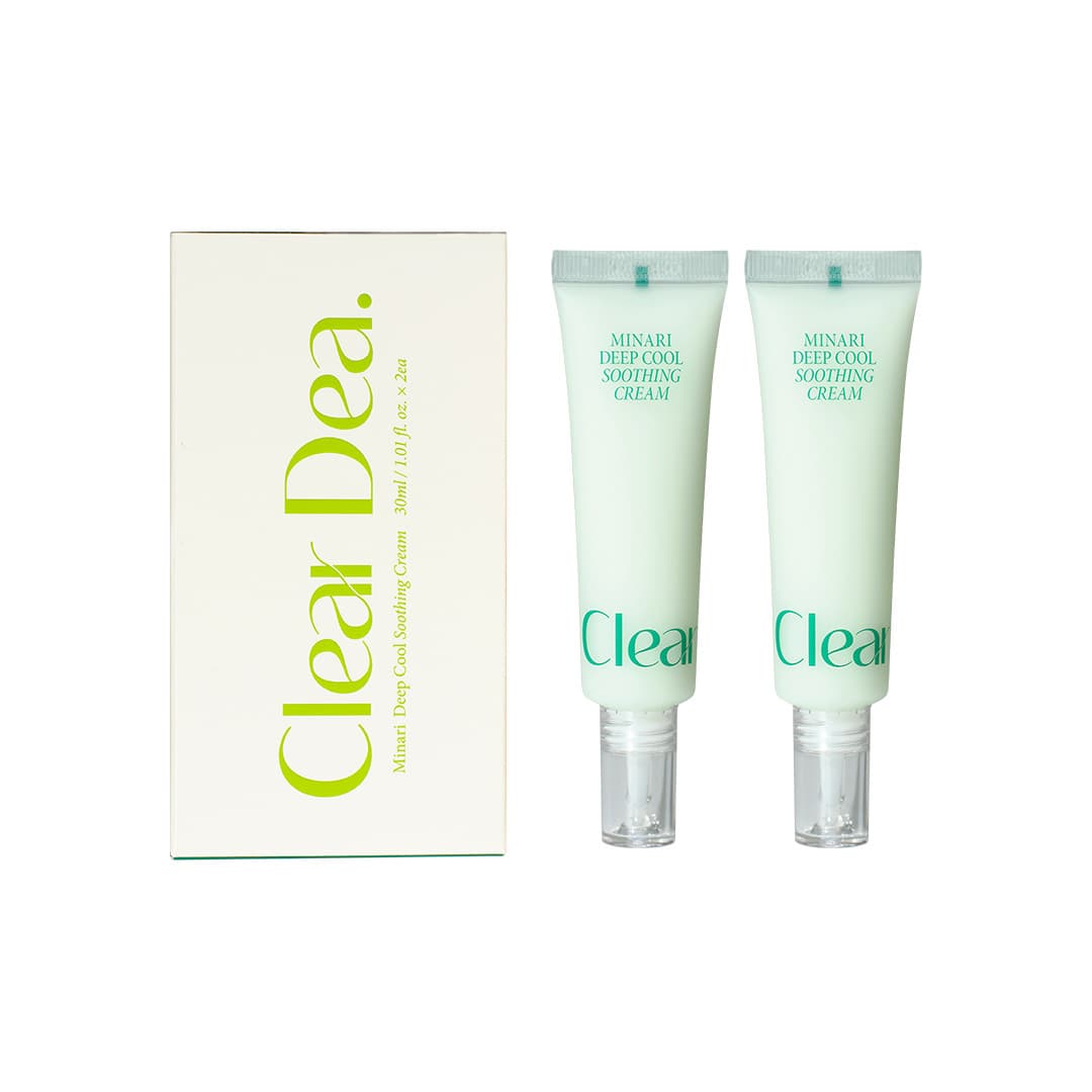 CLEARDEA. Minary Deep Cool Soothing Cream Duo