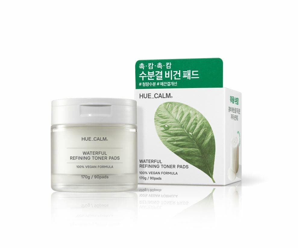 HUE_CALM Waterful Refining Toner Pad 90 Pads