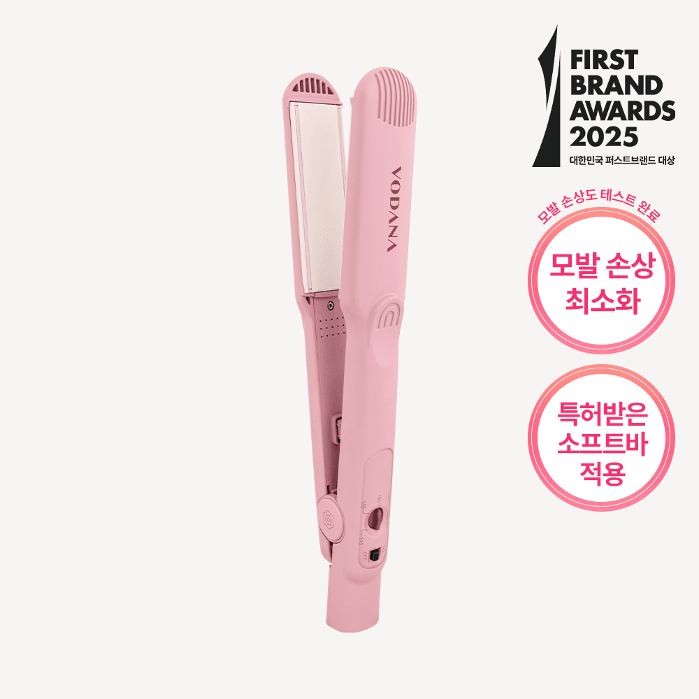 vodana Twin Softbar Flat Iron Milk Tea Rose