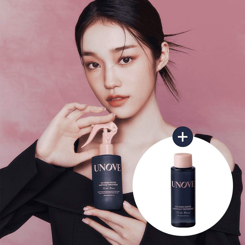 UNOVE No Wash Water Ampoule Treatment 200mL+50mL Special Set