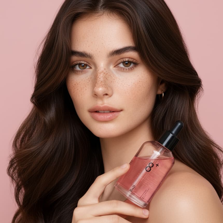 BnD Blooming+8 Argan & Collagen Hair Oil 80ml