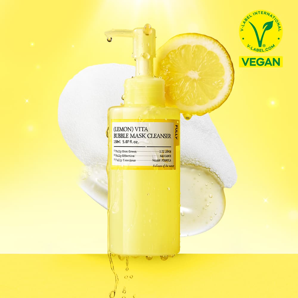 fully Lemon Vita Bubble Pack Cleanser 150ml