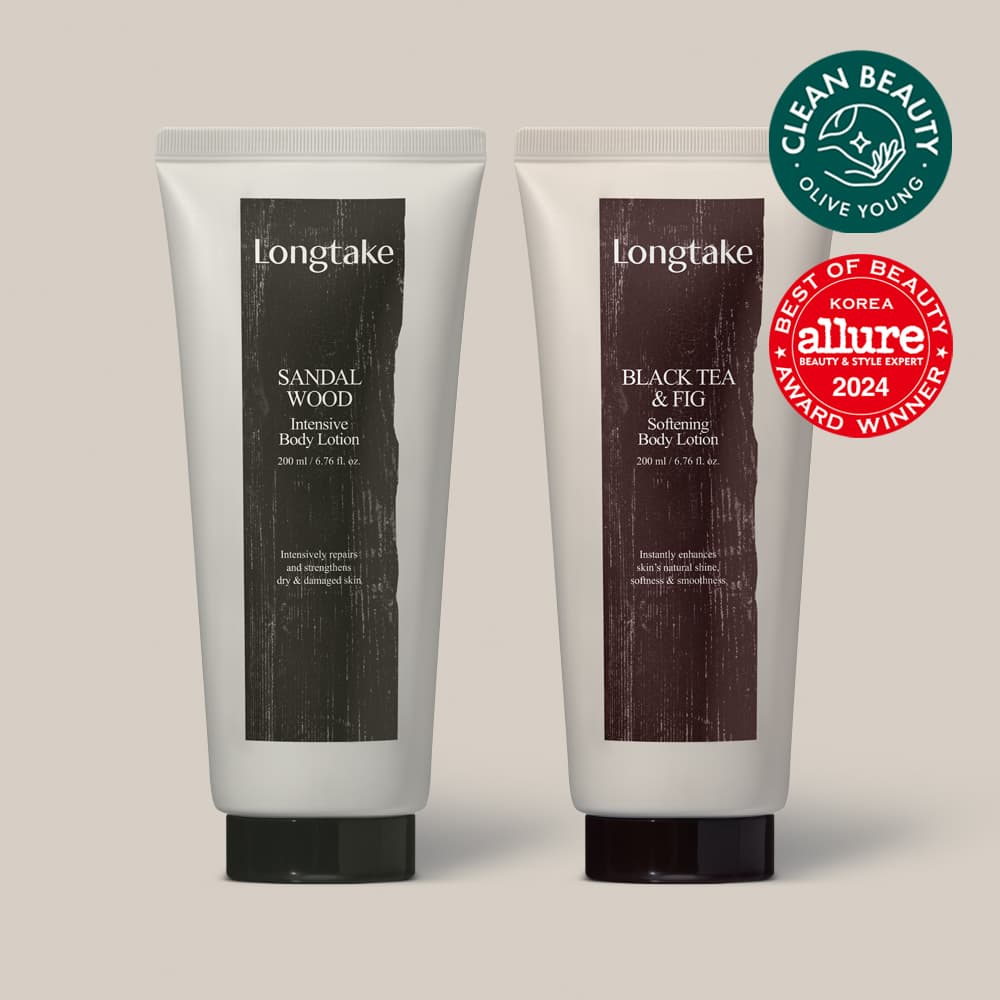 Longtake Body Lotion 200ml (Sandalwood/Black Tea & Fig)