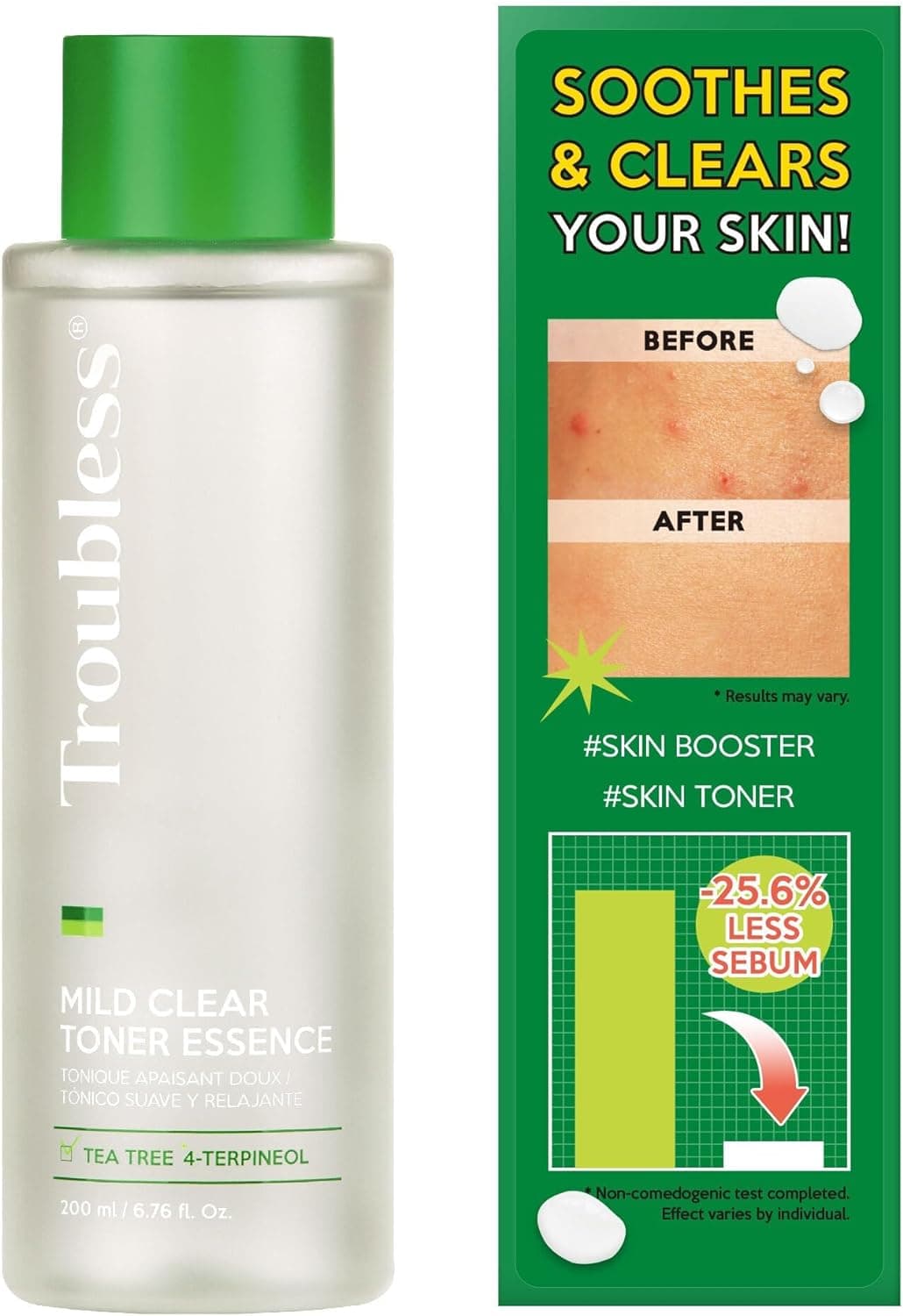 Troubless Mild Clear Toner Essence 200mL