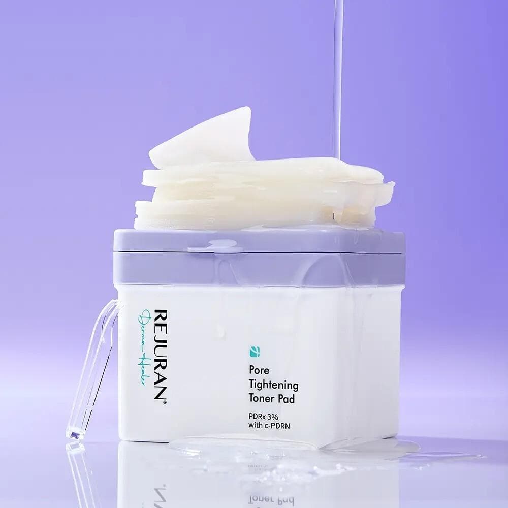 REJURAN Derma Healer Pore Tightening Toner Pad 60P Limited Set (+Pore Ampoule 2mlX6ea)