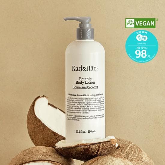Karl&Hans Botanic Body Lotion Gourmand Coconut 390ml