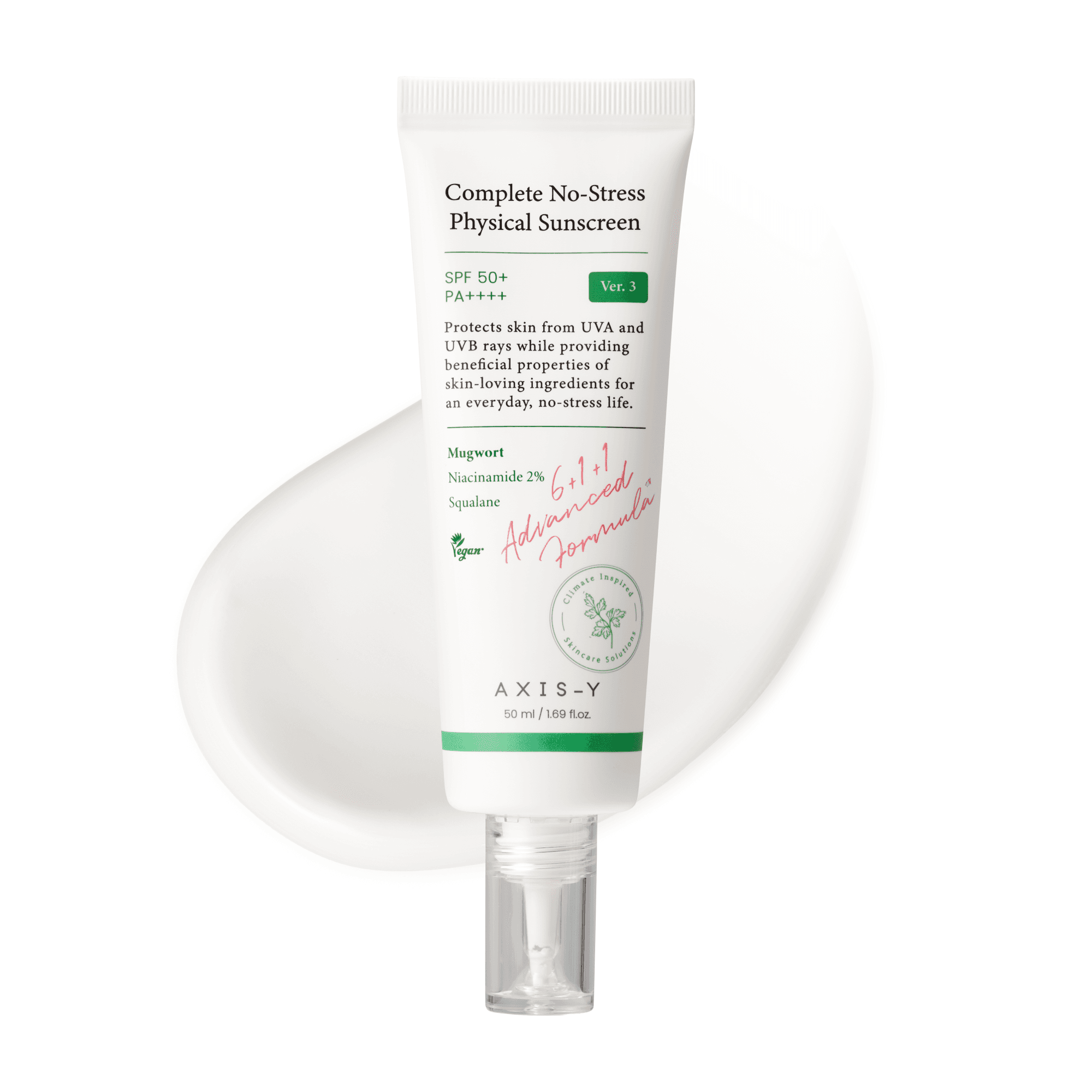 AXIS-Y Complete No-Stress Physical Sunscreen 50mL