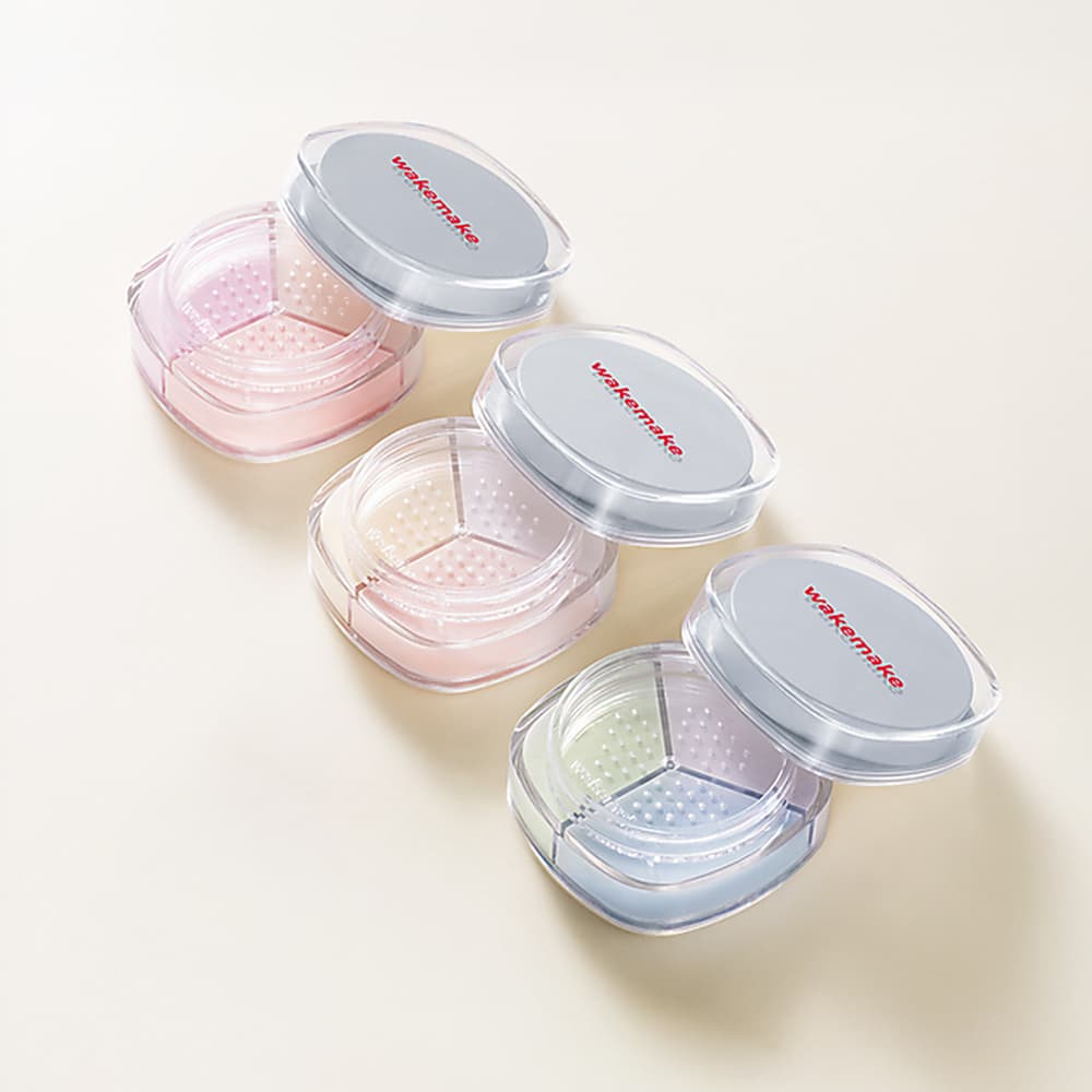 WAKEMAKE Stay Fixer Multi Color Powder (3 Colors)