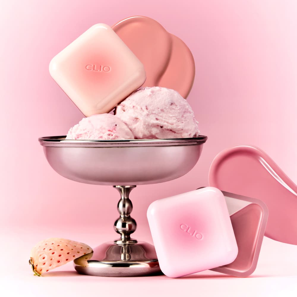 CLIO Essential Lipcheek Tap 4.5g (Dewy/Blur) (12 Colors)