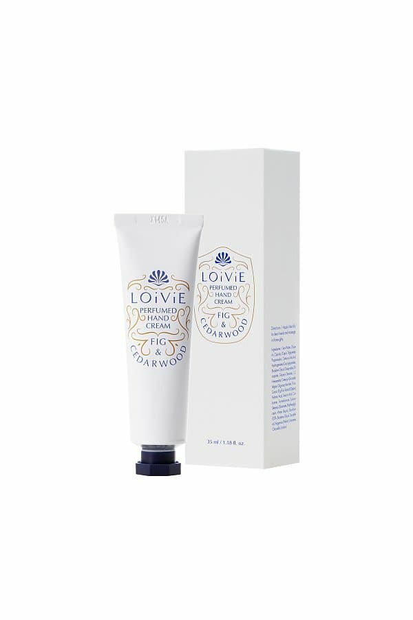 LOiViE Fig & Cedarwood Perfumed Hand Cream 35mL (Reformulated)