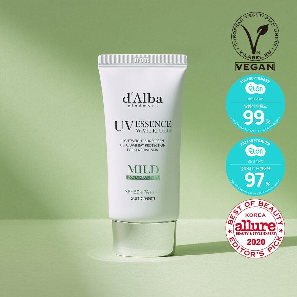 d'Alba Waterfull Mild Sun Cream 50mL