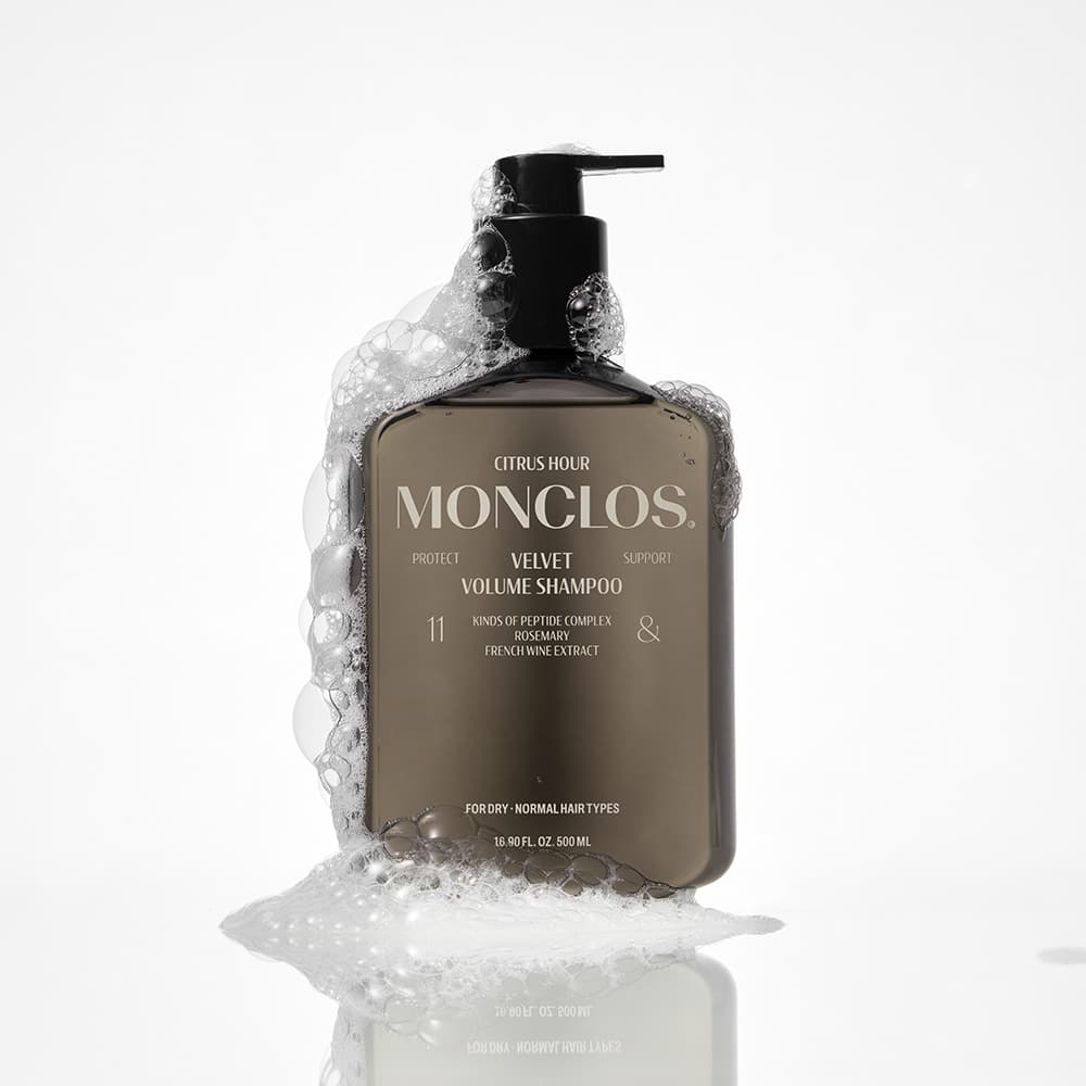 MONCLOS Velvet Volume Shampoo (300ml/500ml)