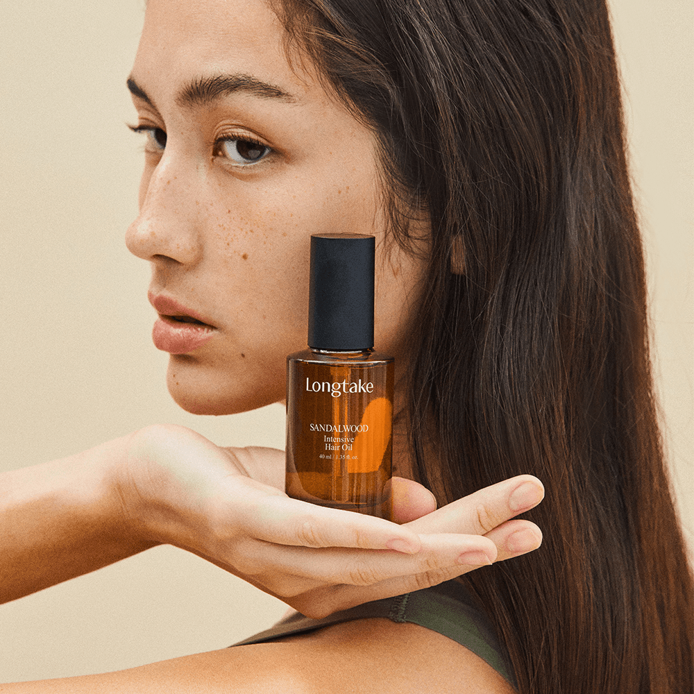 Longtake Hair Oil 40ml (Sandalwood/Black Tea & Fig)