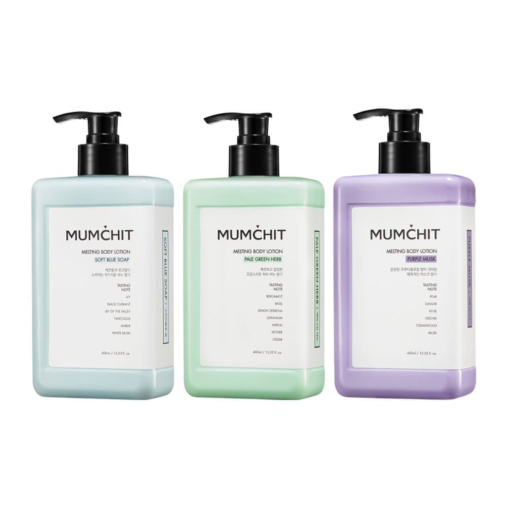MUMCHIT Melting Body Lotion 400mL Choose 1 out of 3 options 