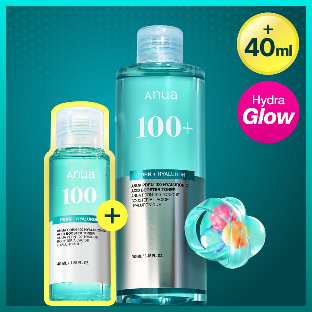 Anua PDRN 100 Hyaluronic Acid Booster Toner 250ml Set (+40ml)
