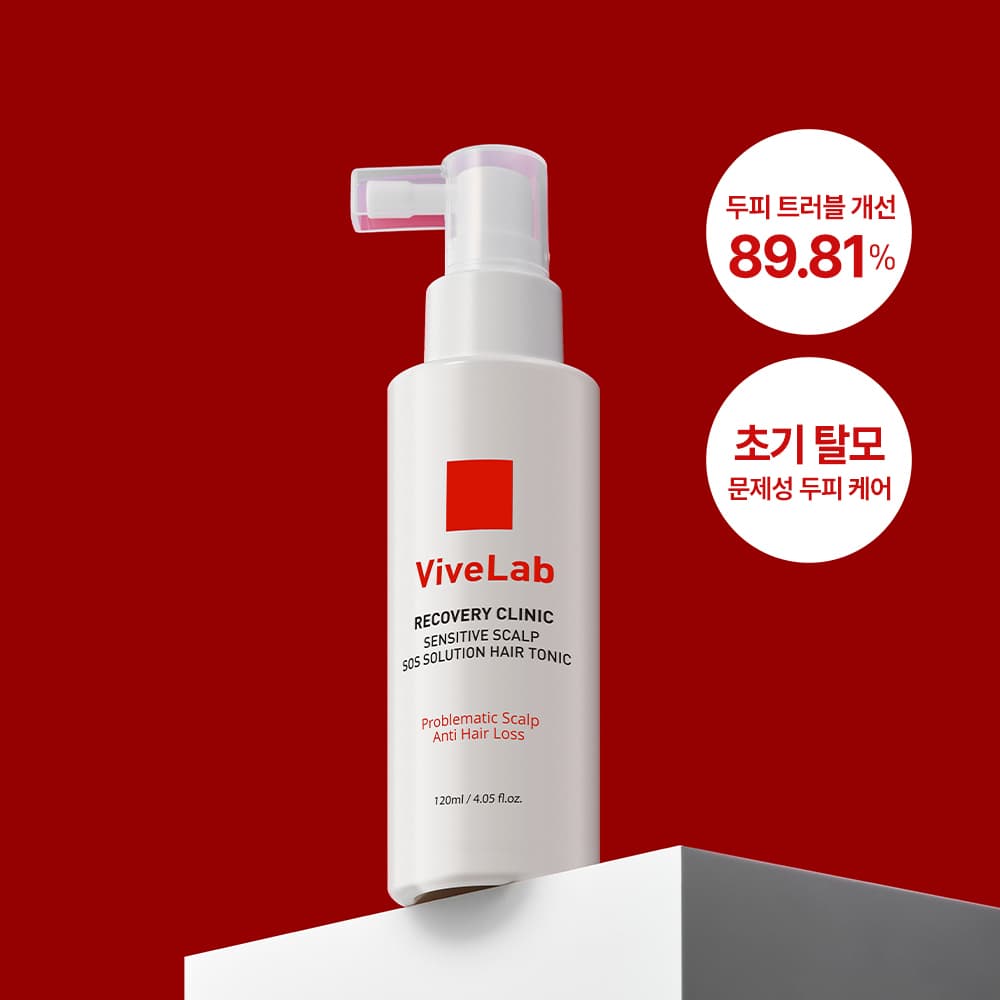 vivelab Recovery Clinic Sensitive Scalp SOS Solution Hair Tonic