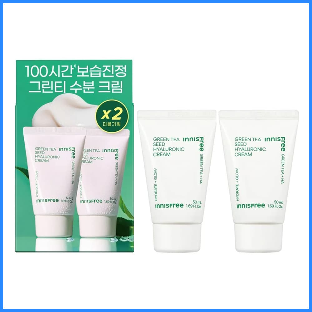 INNISFREE Green Tea Seed Cream 50ml Double Pack