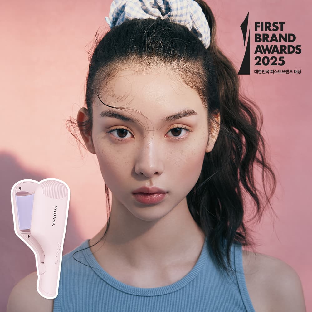 vodana Compact Wave Iron 38mm Pink Lavender