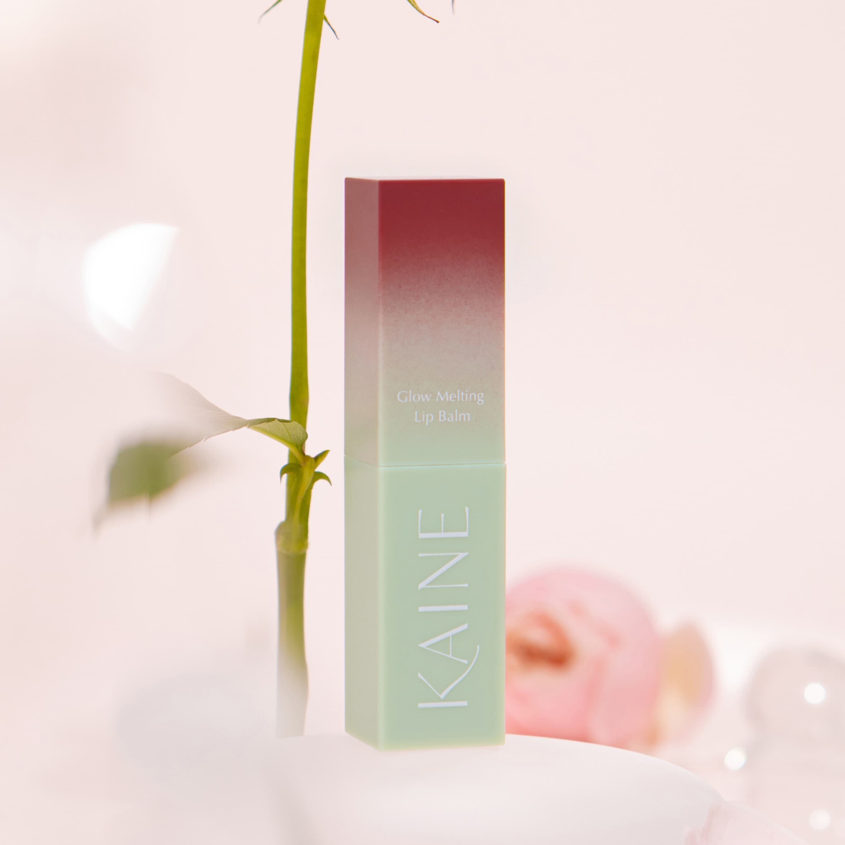 KAINE Glow Melting Lip Balm #Rosy Plum 3.4g