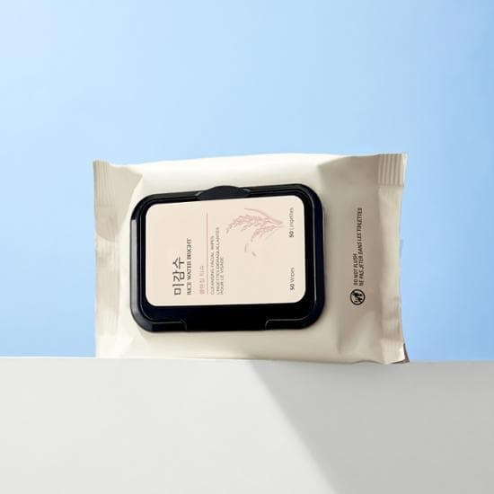 THE FACE SHOP Rice Water Bright Cleansing Wipes 50 Sheets