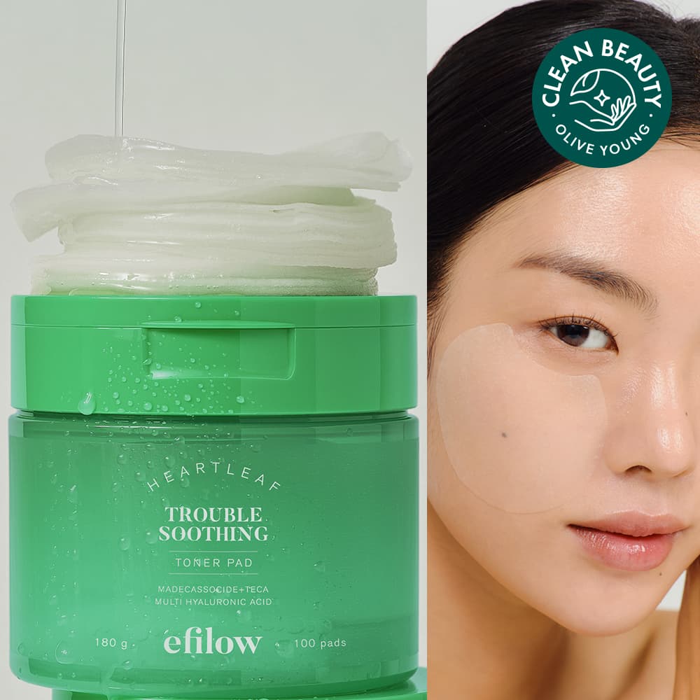 efilow Heartleaf Biome Trouble Calming Pad 100P