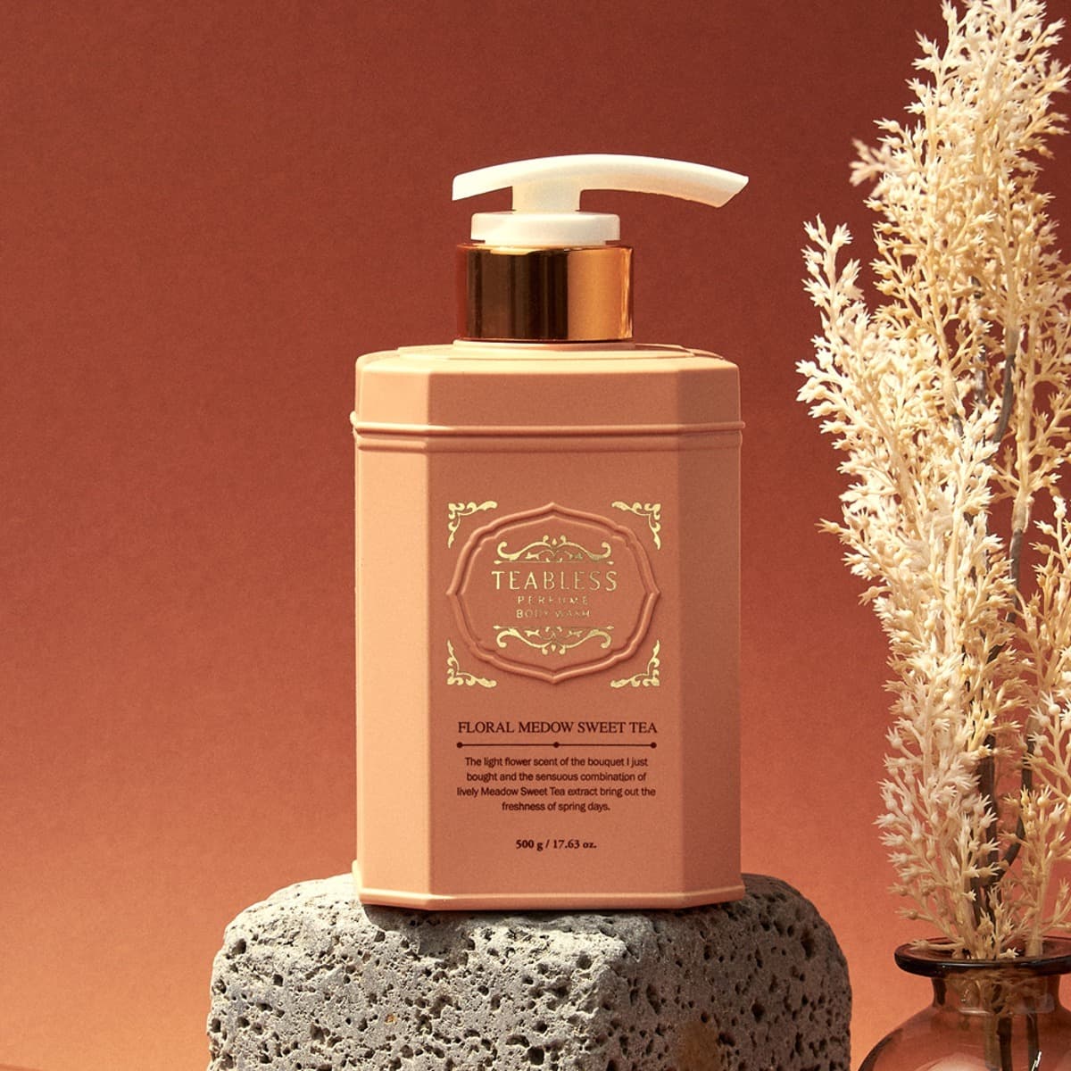 Teabless Floral Meadow Sweet Tea Perfume Body Wash 500g